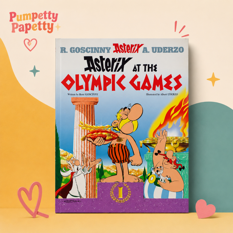 Asterix at the Olympic Games – Volume 12 | HQ Importada em Inglês | René Goscinny & Uderzo