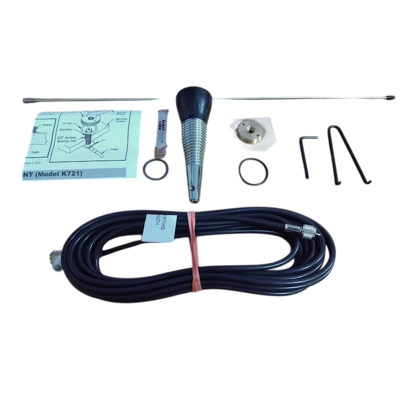 ANTENA USO MOVEL MOTOROLA HAD4017A 1/4 VHF OU UHF (ORIGINAL) U.S.A.