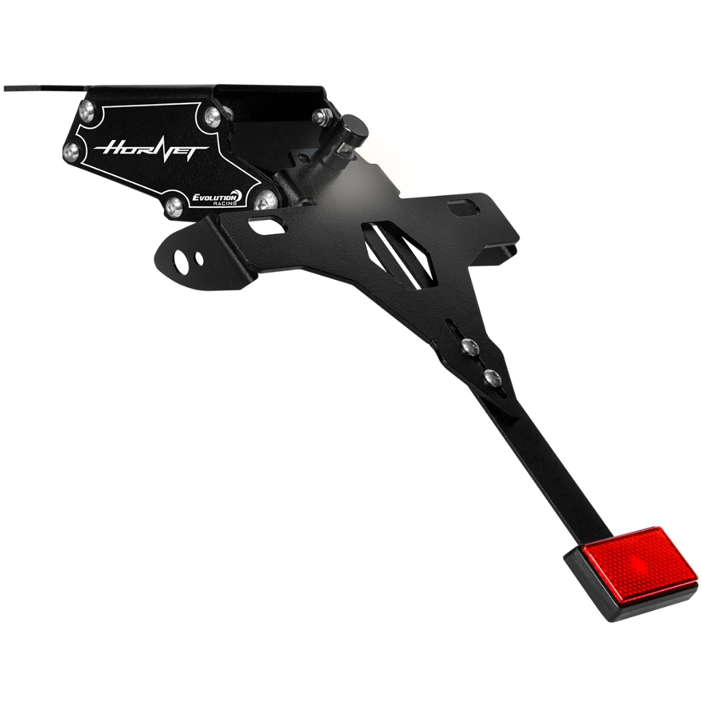 Suporte Placa Eliminador Rabeta Articulado e adaptador Original Cb 600F Hornet 2012 2013 2014