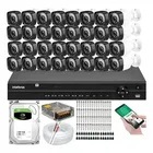 Kit Cftv Dvr Intelbras 32 Canais 32 Cameras Full Hd 1080p 2t