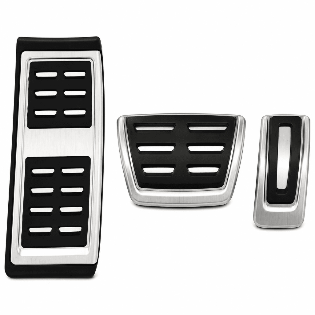 Kit Pedaleira Vw Nivus Polo Virtus Tcross Up Automático Inox