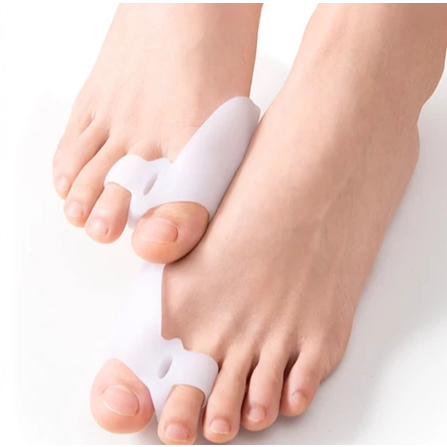 Protetor De Joanete Corretor Ortopédico de Silicone Gel Par Pés Hallux Valgus Ortopedico Dedo