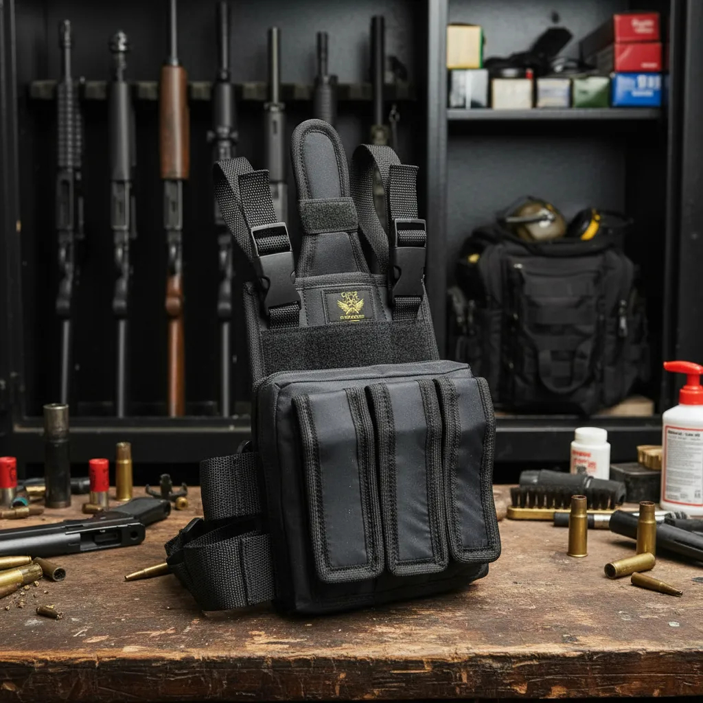 Kit Bornal de Perna + Cinto de Guarnição com Protetor Lombar