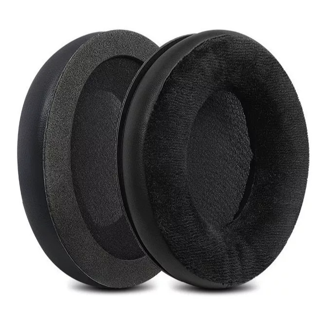 Par De Espumas Almofadas Para Hyperx Revolver e Revolver S em Veludo
