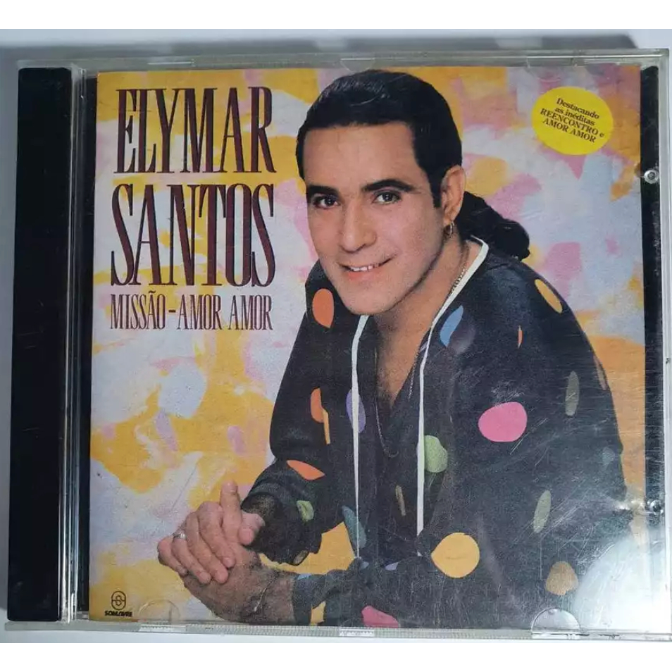CD Elymar Santos – Missão Amor Amor – MPB / Som Livre – Original – Colecionador – Raro