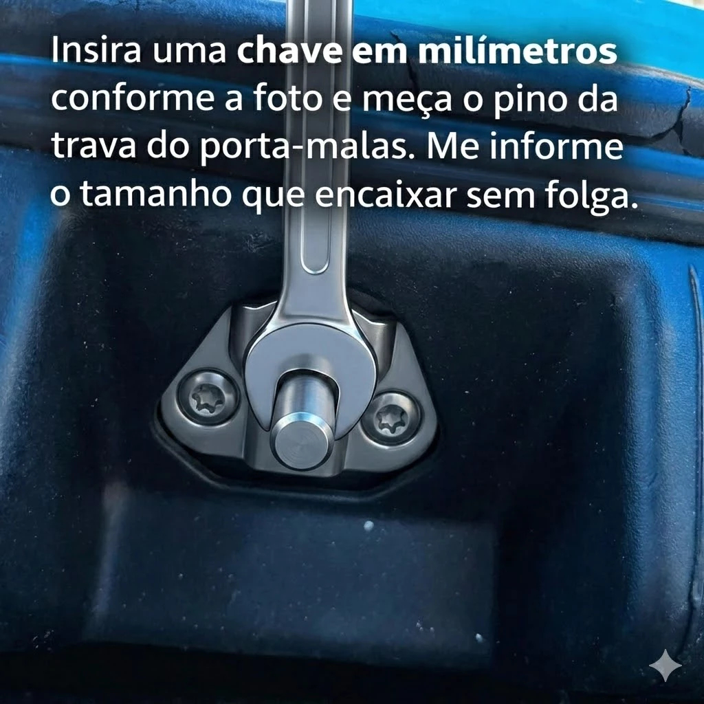 Espaçador de Trava Porta-Malas Ventilação Pet e Som Automotivo