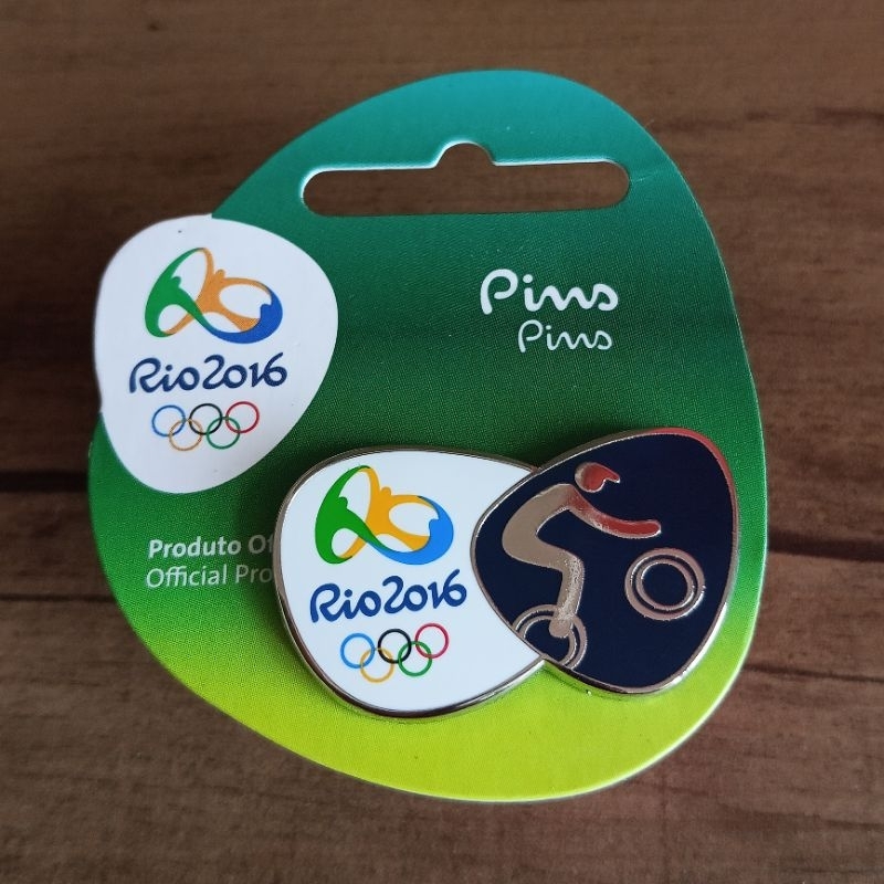 Pin Oficial Jogos Olímpicos Rio de Janeiro 2016 - Ciclismo BMX