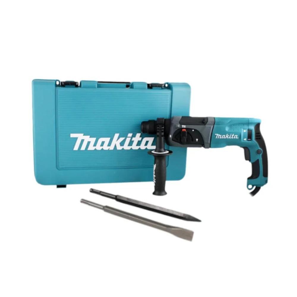 Martelete Rompedor Plus 2,9Kg 127V com Ponteiro SDS PLUS 20cm e Talhadeira SDS Plus 25cm MAKITA