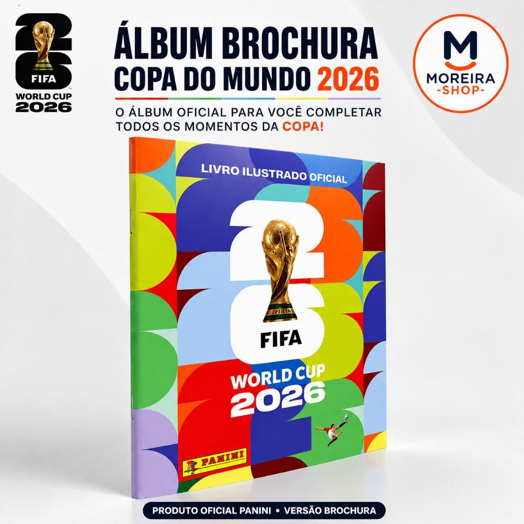 Copa Do Mundo 2026 - Álbum Capa Brochura - FIFA WORLD CUP 2026