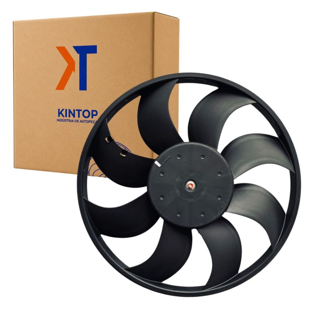 Ventoinha Radiador Eletroventilador 8 Pás 12v Para Escort Zetec 1.6 1.8 2.0 1997 a 2003 89FB8K320AA