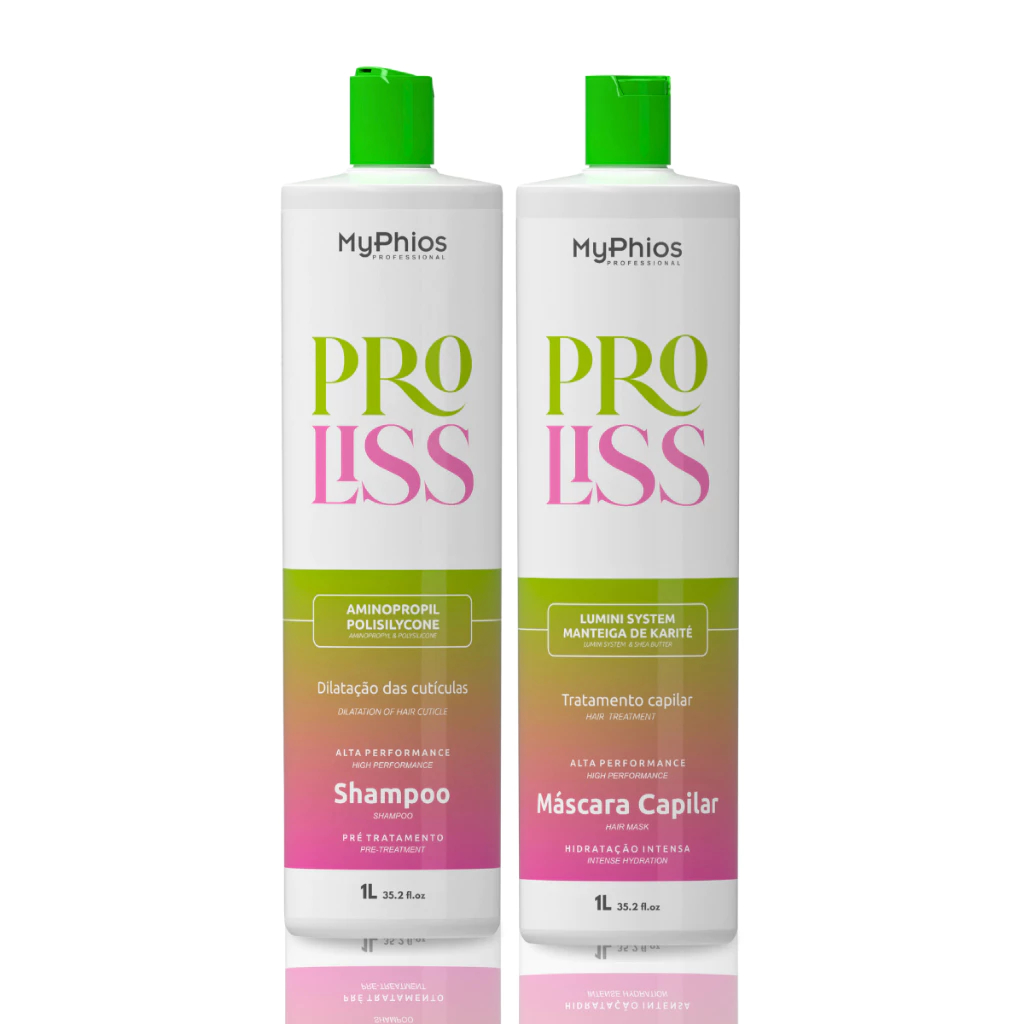 Escova Progressiva Proliss A MELHOR ORGÂNICA 1Litro MyPhios