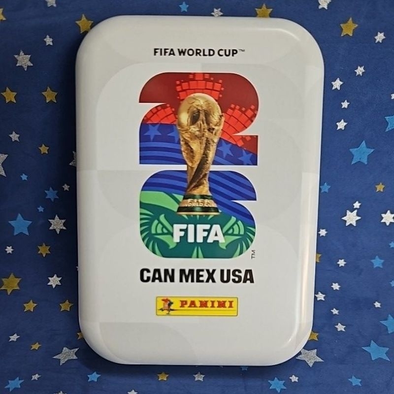 Latinha da Copa 2026 Branca - Panini Original