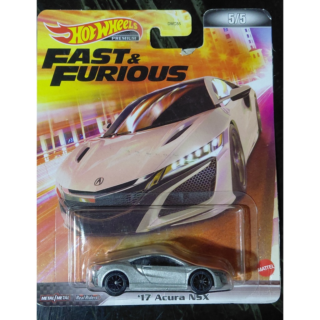 Hot Wheels Fast & Furious - Velozes e Furiosos - '17 Acura NSX