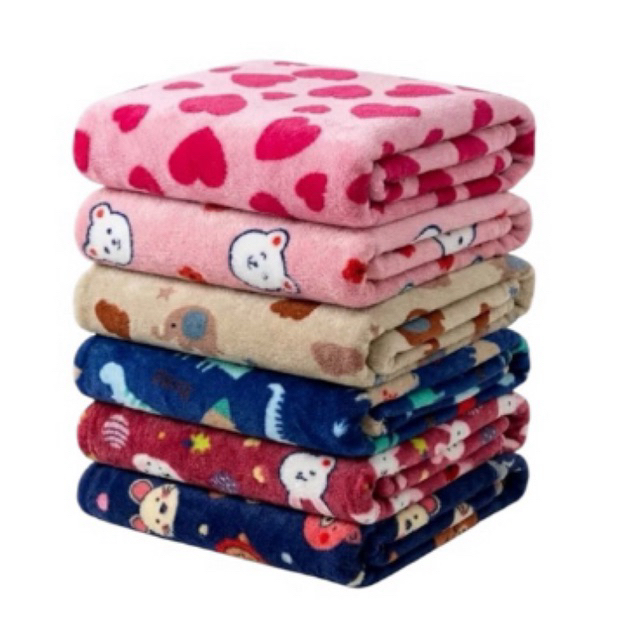 Mantinha de Bebê 0,80cm x 100cm Cobertor Infantil Confortável Macia