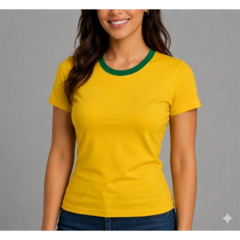 CAMISA FEMININA DRY FIT ACADEMIA, SPORT ( LISA) BABY LOOK