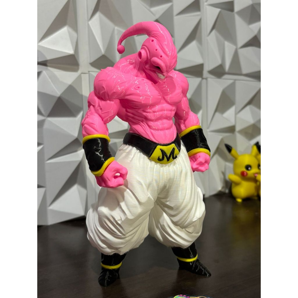 Majin Boo Boneco Colecionável Dragon Ball Z Action Figure Impressão 3D Anime Geek Otaku Decoração Presente Fã DBZ Person