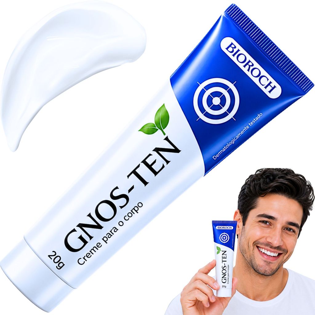 Creme Íntimo Para Fungos Gnos-ten Higiene e Conforto