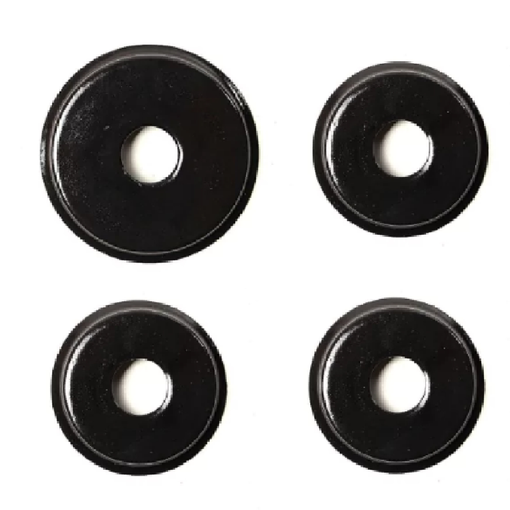 Bacia Dako Modelo Antigo Esmaltado Roa (Jogo com 4) 3 Pequenas + 1 Grande