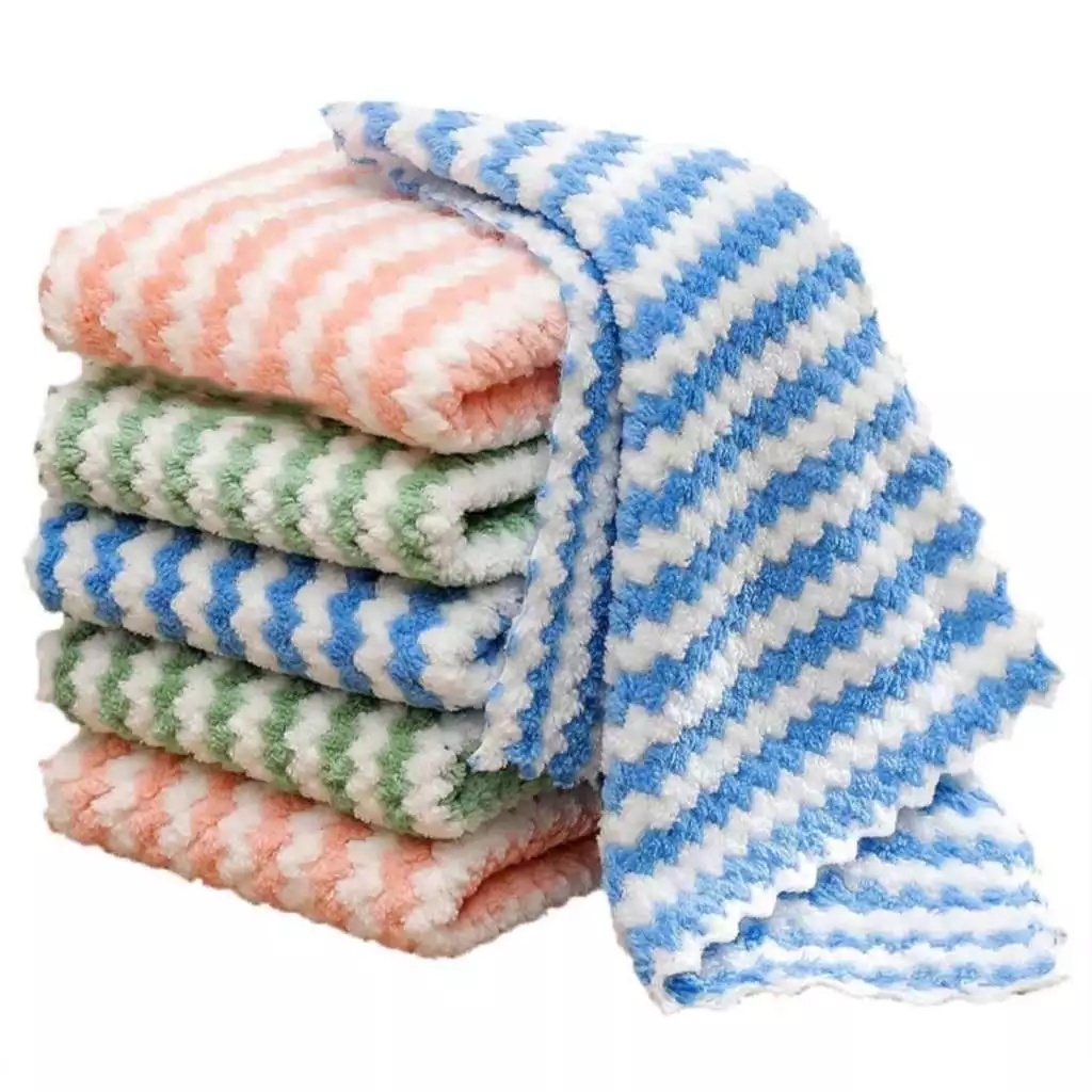 Kit 10 Panos Premium Absorvente Óleo Para Cozinha / Toalha De Mesa / Pano De Microfibra / Pano copa