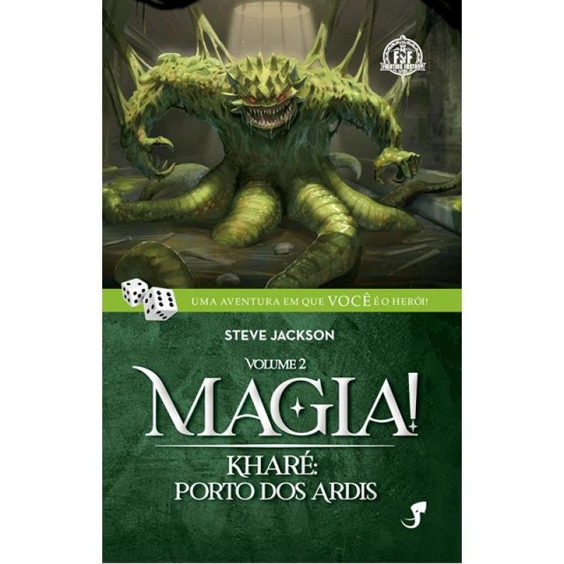 Livro Jogo RPG: Kharé: Porto dos Ardis - FF32 (Fighting Fantasy)