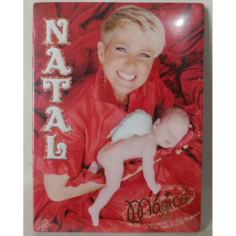 DVD Xuxa Só Para Baixinhos 9 XSPB 9 Natal Mágico LACRADO com a embalagem um pouco rasgada Novo infantil colecionador