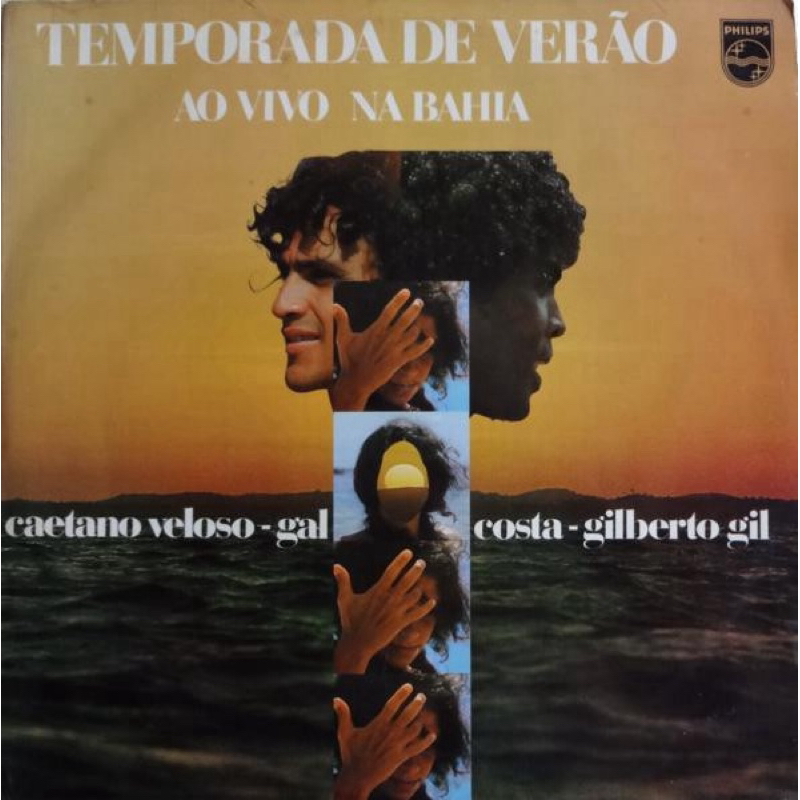 Vinil Temporada de Verão Caetano Veloso, Gal Costa, Gilberto Gil - Raro