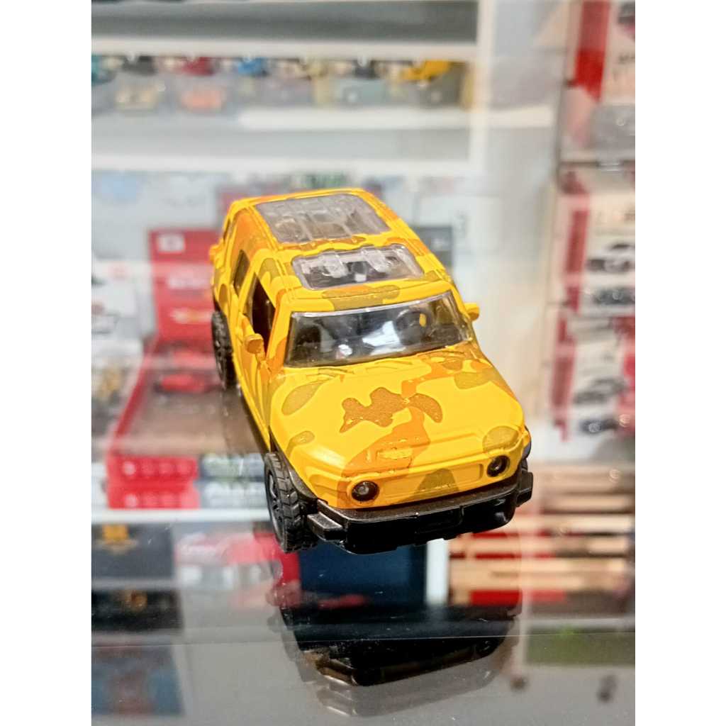Miniatura Toyota FJ Cruiser Camuflado 1:36 metal Diecast colecionável