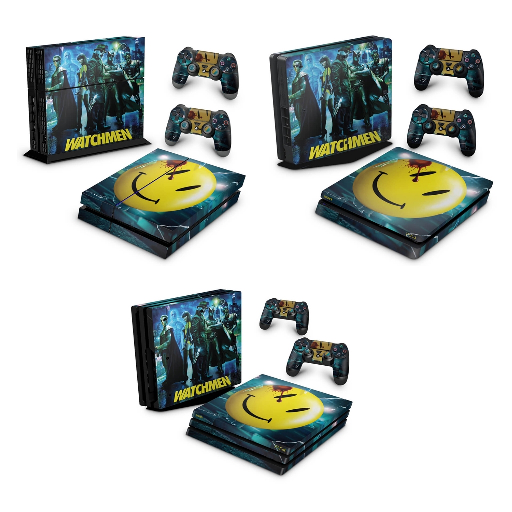 Skin Anti-Rage para PS4 FAT, SLIM ou PRO - 066 - Skin Playstation 4