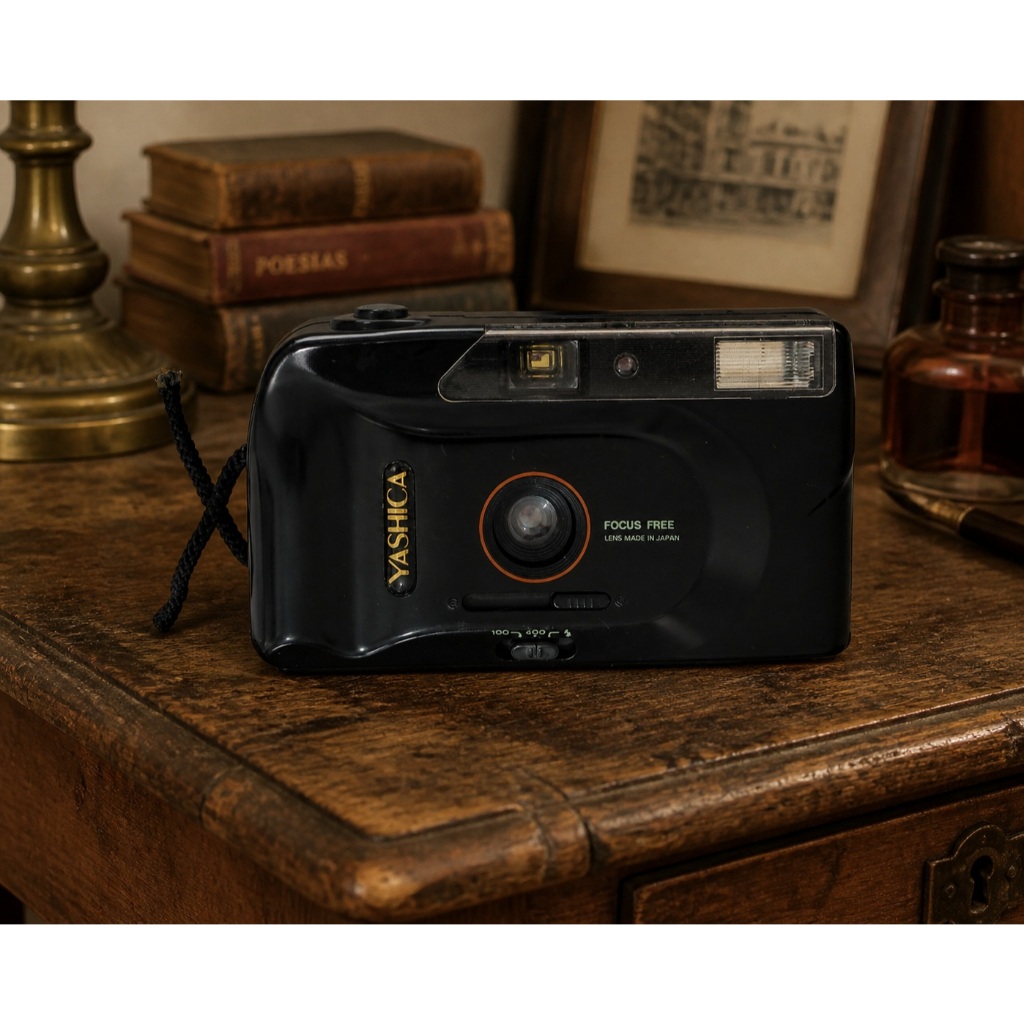 Câmera fotográfica Yashica MS 135 AE. - Antiga Vintage Colecionado