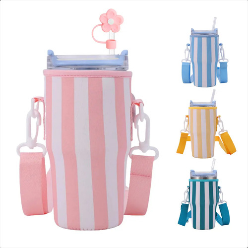 Bolsa, Porta Copo Garrafa, Bag, Capa De Neopreme Com Alça Ajustável,  Para Copo Térmico de 20oz 591ml 600ml (SEM O COPO)