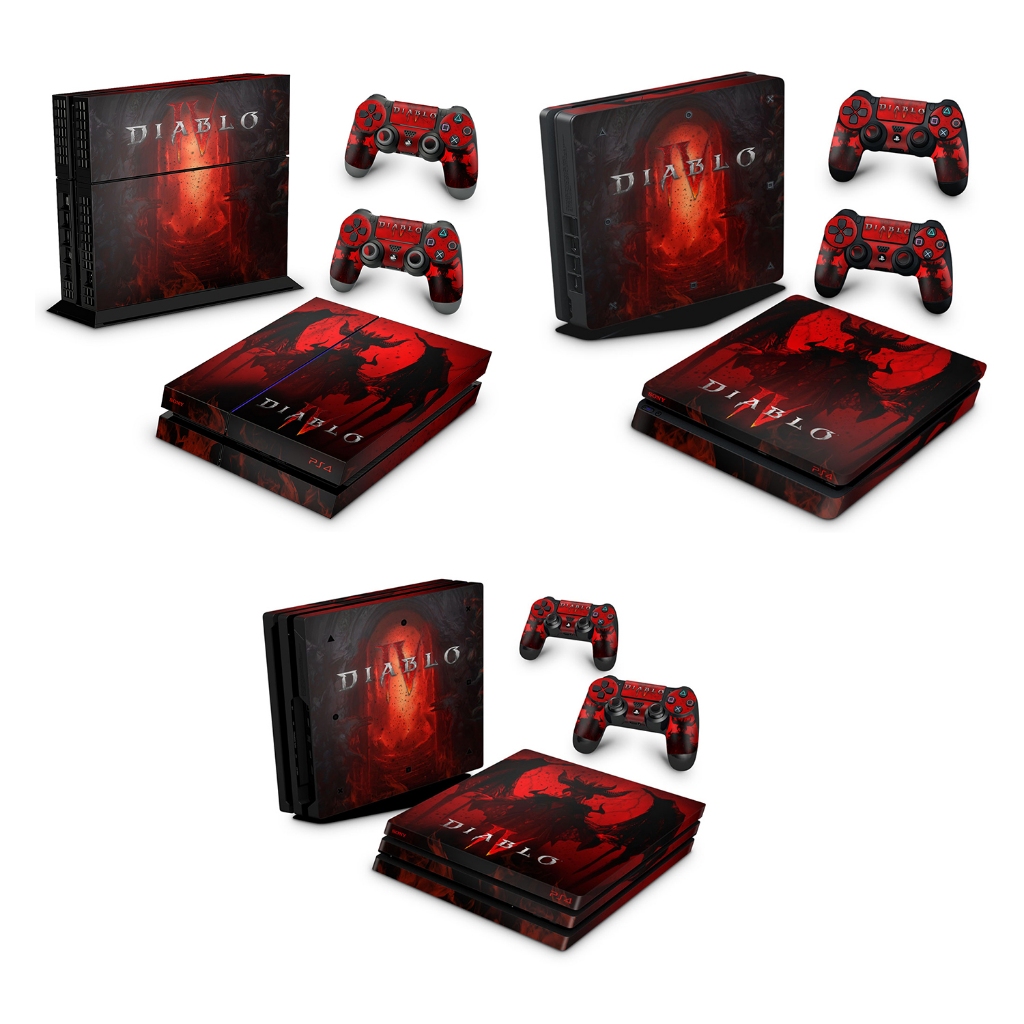 Skin Anti-Rage para PS4 FAT, SLIM ou PRO - 425 - Skin Playstation 4