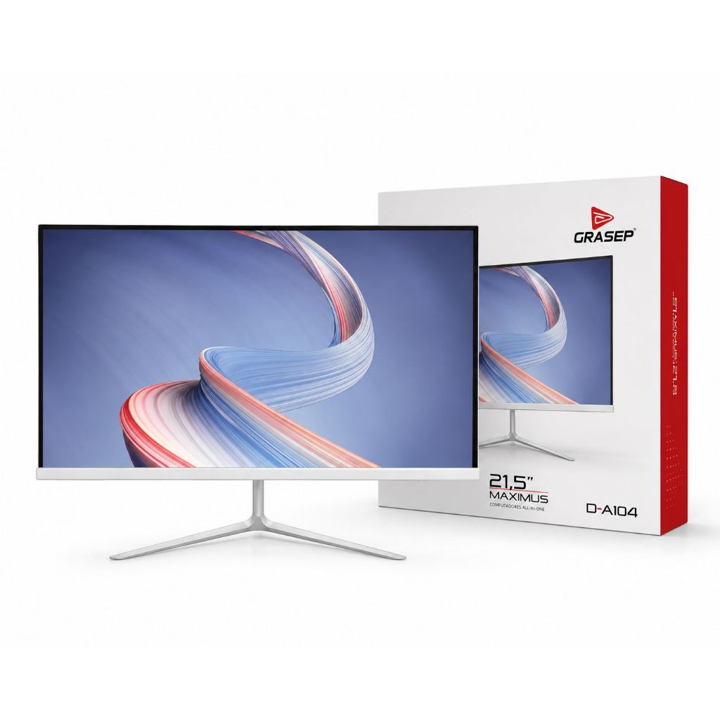 Computador All In One Grasep Maximus D-ai04 21,5" Full HD Intel Core I5 8gb Ram SSD 512gb Windows 11 Pro