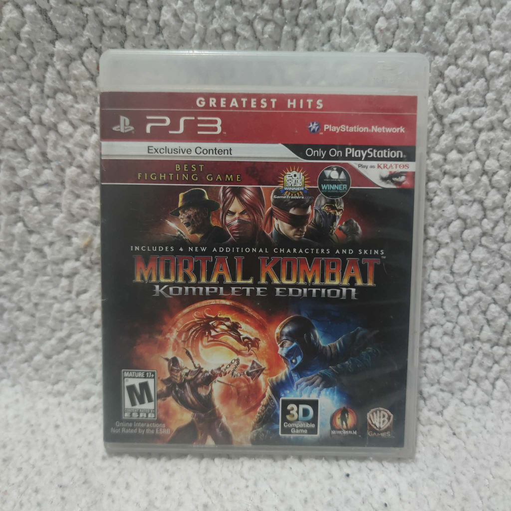 Mortal Kombat Komplete Edition PS3 Original Usado