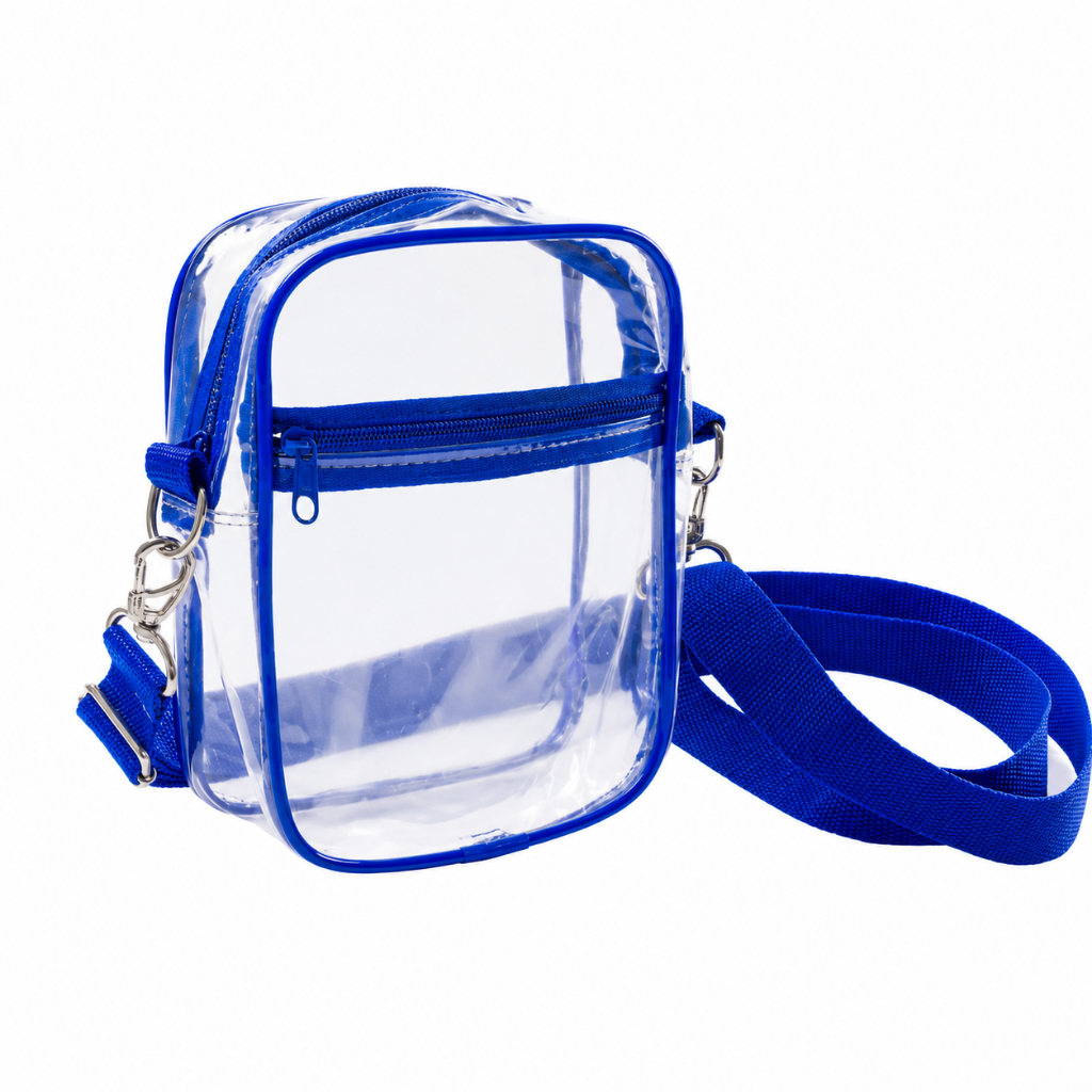 Shoulder Bag Transparente Transversal Criança Adolescente e Adulto Várias Cores