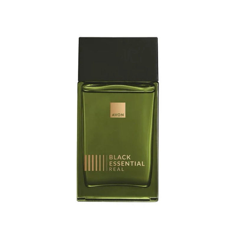 Desodorante Colônia Avon Black Essential 100ml com Fragrância Intensa e Sofisticada