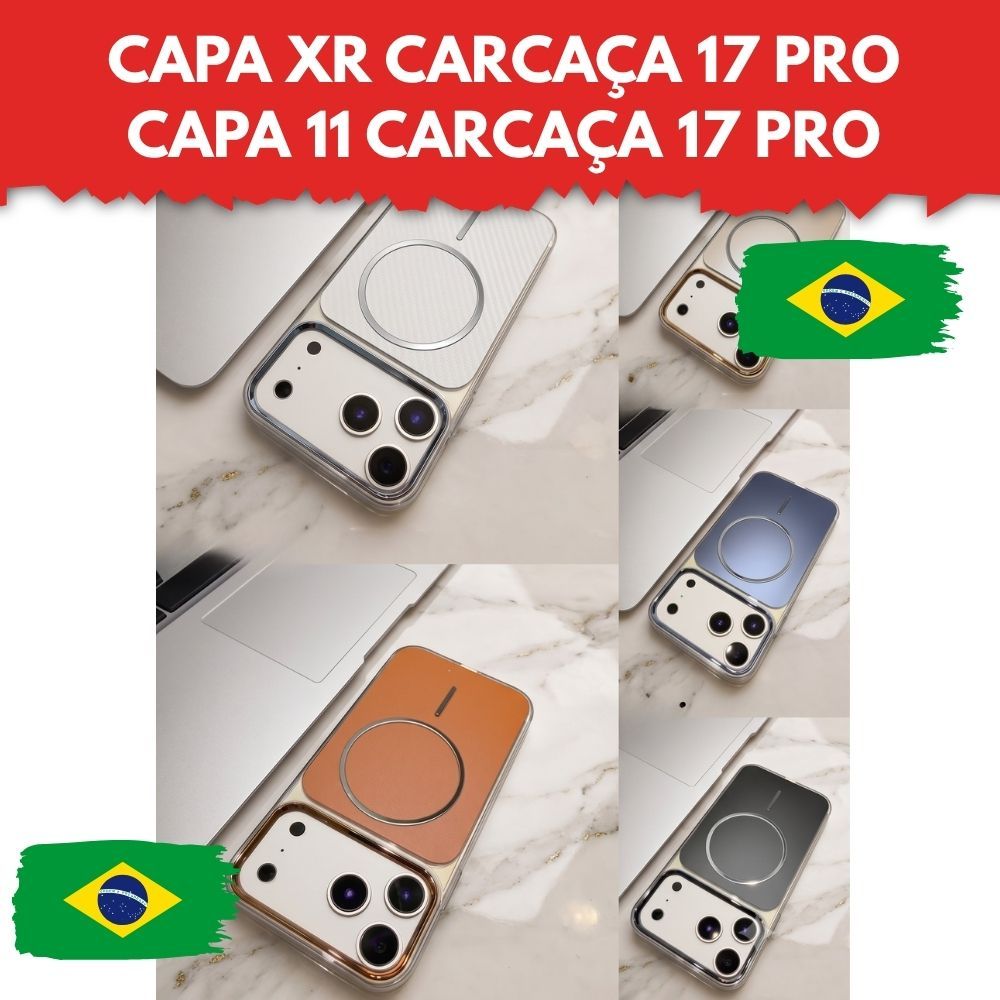 Capa Capinha XR carcaça 17 Pro Capa Capinha 11 carcaça 17 Pro Flec Top