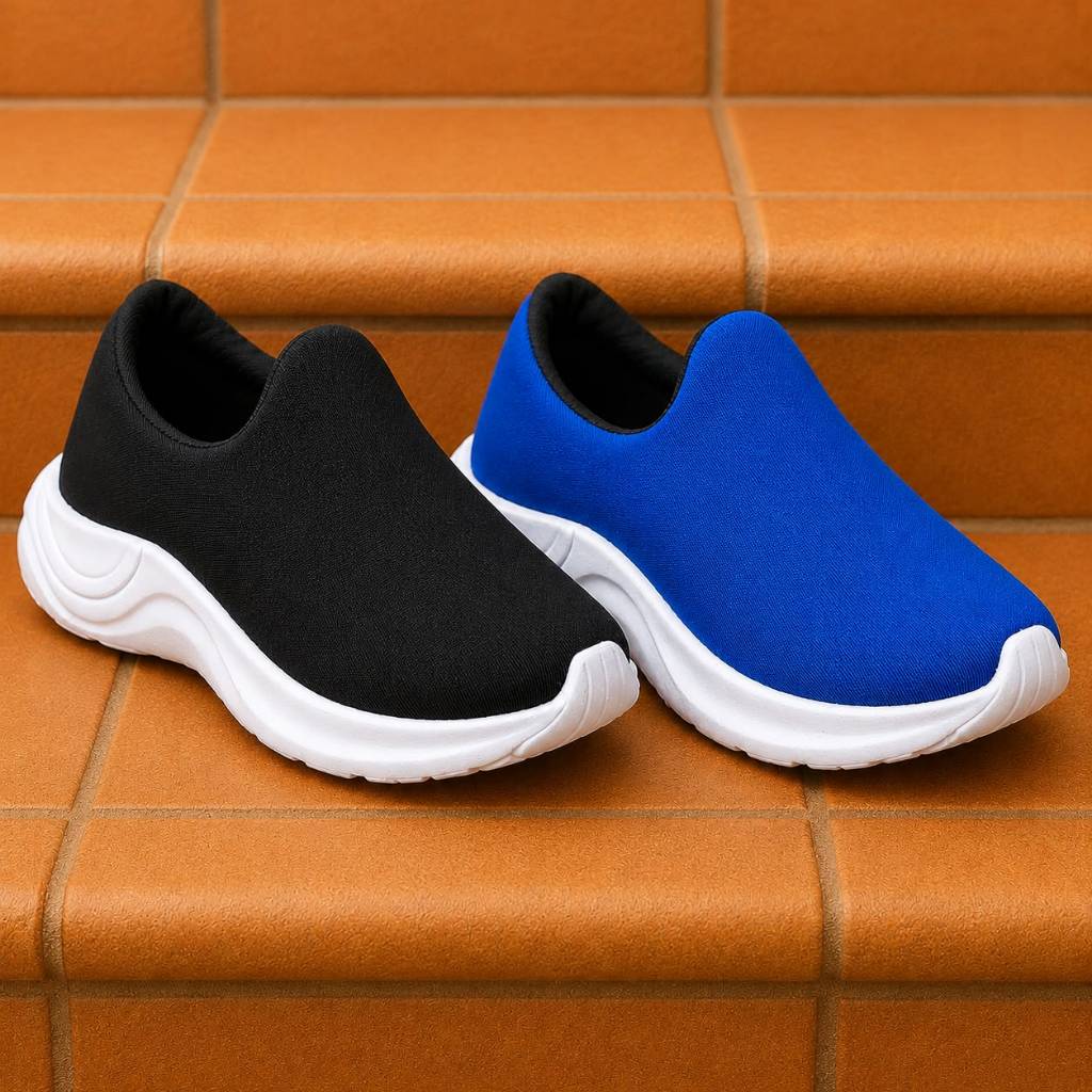 Tênis Infantil Masculino Casual Calce Fácil Escolar Passeio Moderno Menino Planeta Kids