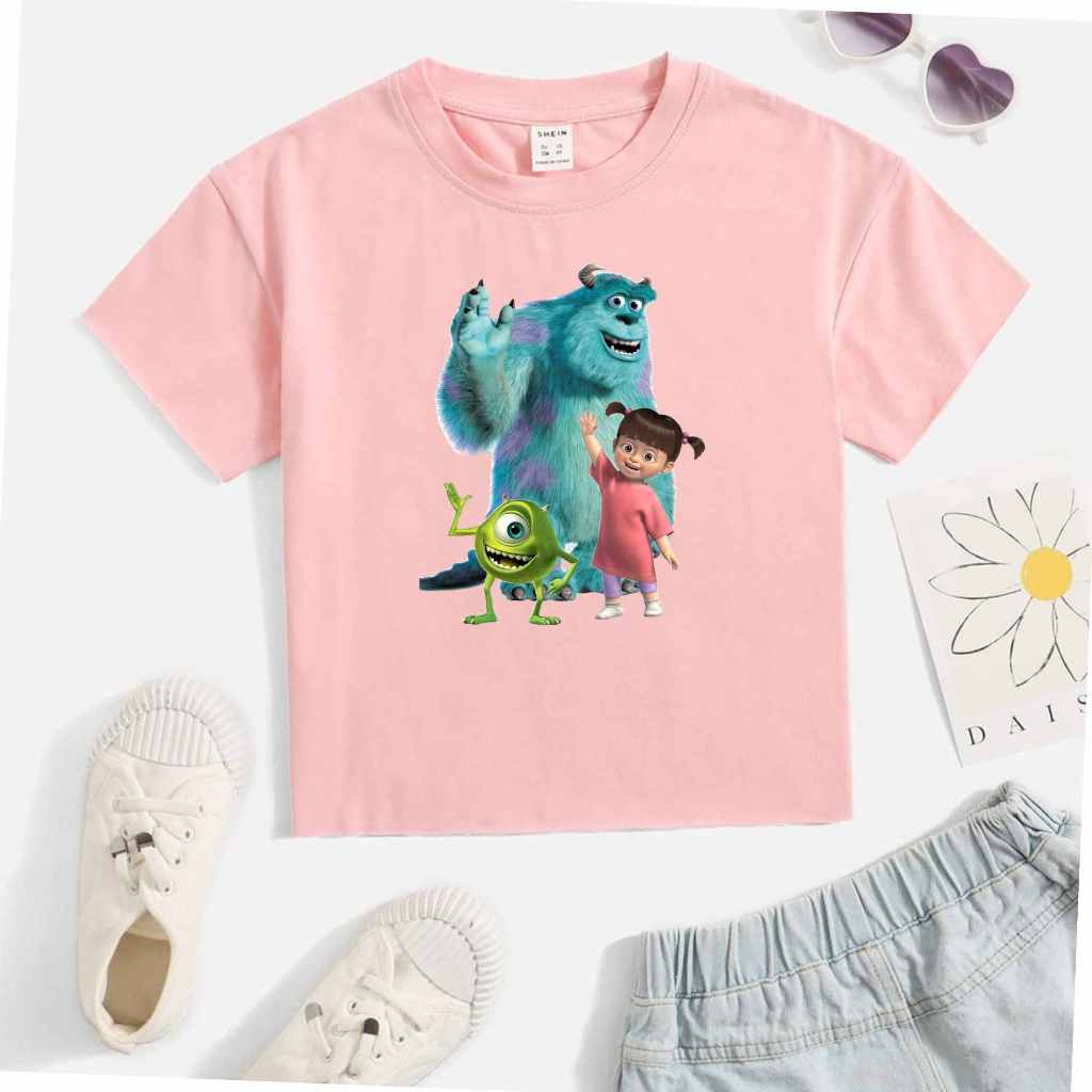 CAMISETA INFANTIL MONSTROS SA UNIVERSIDADE MONSTROS PERSONALIZADA DESENHO ANIMADO PRESENTE FESTA