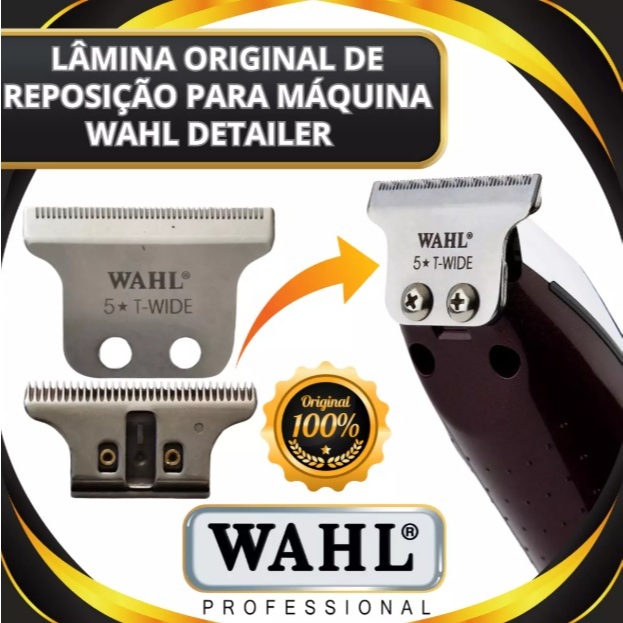 Lâmina T-Wide Wahl Detailer | Peça de Reposição | Original
