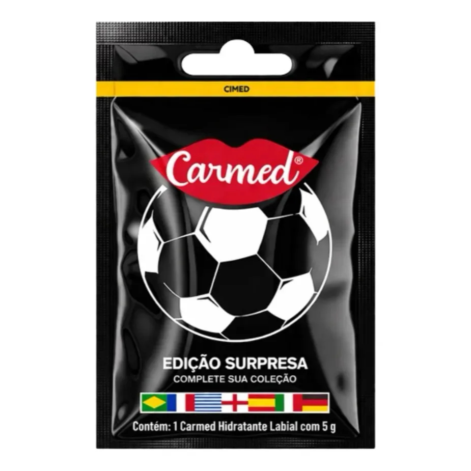 Carmed Original Hidratante Labial Diversos Sabores Coca-Cola,Fini,Chocotone, Stranger Things, Amora, Seleção - 1 Unidade