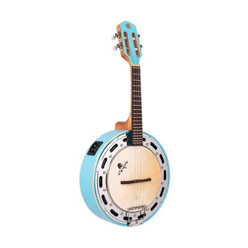 Banjo Marquês Pintado Ativo com Aro Cromado + Kit Capotraste