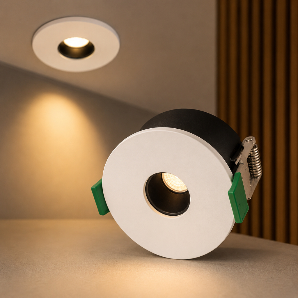 Luminária Spot Led 10w Embutir 5w Ponto Fixo Antiofuscante Branco Quente 127/220v Branco