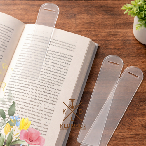 Kit 20 ou 50 Marca Página Acrílico de 2mm para Personalização Artesanato DIY Faça Você mesmo