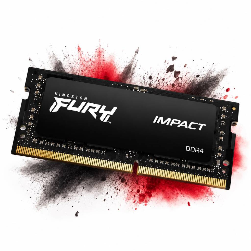 Memoria Ram 8gb Ddr4 De Notebook 3200mhz Kingston Fury Com Nota Fiscal