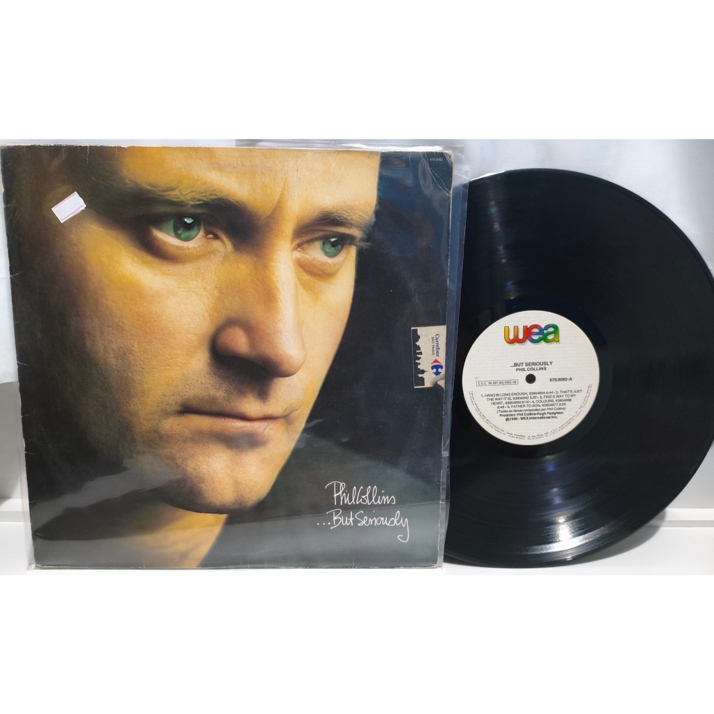 Lp Phil Collins ...but Seriously - Pop / Rock - Nacional