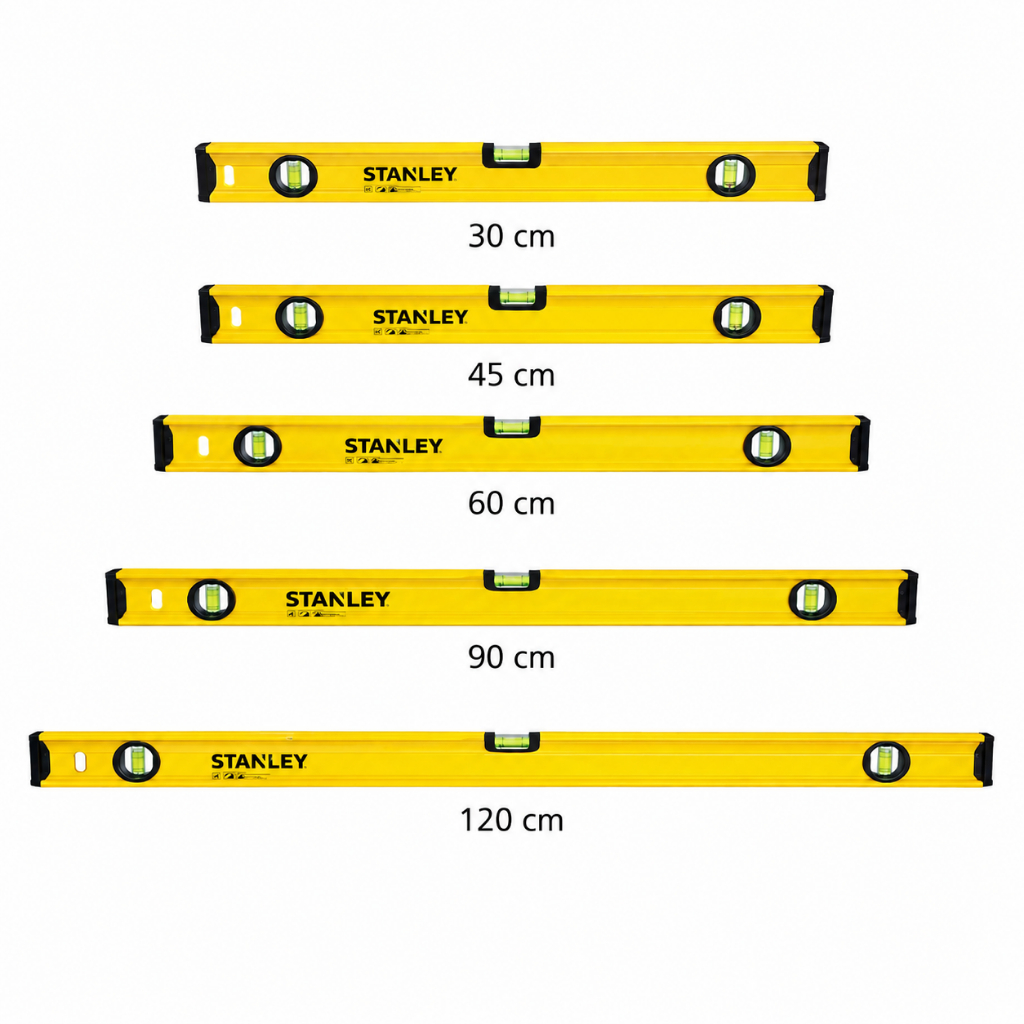 Nivel Stanley Aluminio 30,45, 60,90 ou 120cm Profissional - Original