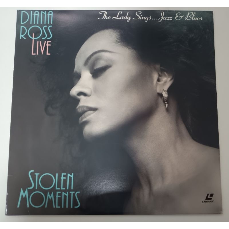 LD Laser Disc Diana Ross - Stolen Moments, Live, Made In USA, Em Ótimo Estado