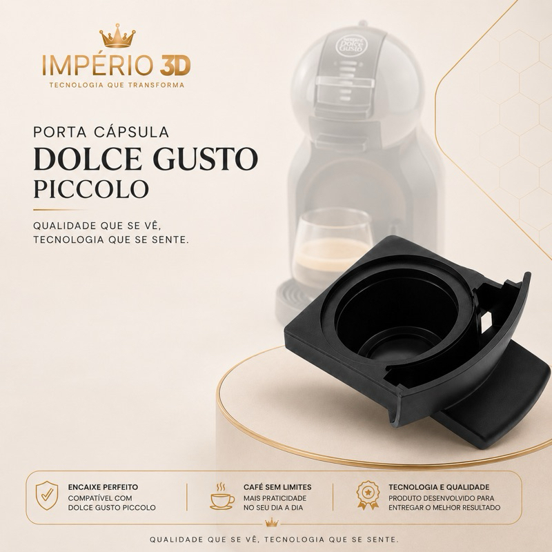 Porta Capsula Suporte Cafeteira Expressa Dolce Gusto Arno Mini-me DMM7 DMM0 DMM6 DMM2 DMM8