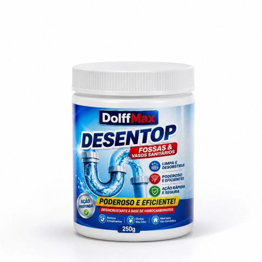 Desentupidor Pias Vaso Sanitário Limpa Ralos Canos Alto Rendimento Desentop Caixa De Gordura
