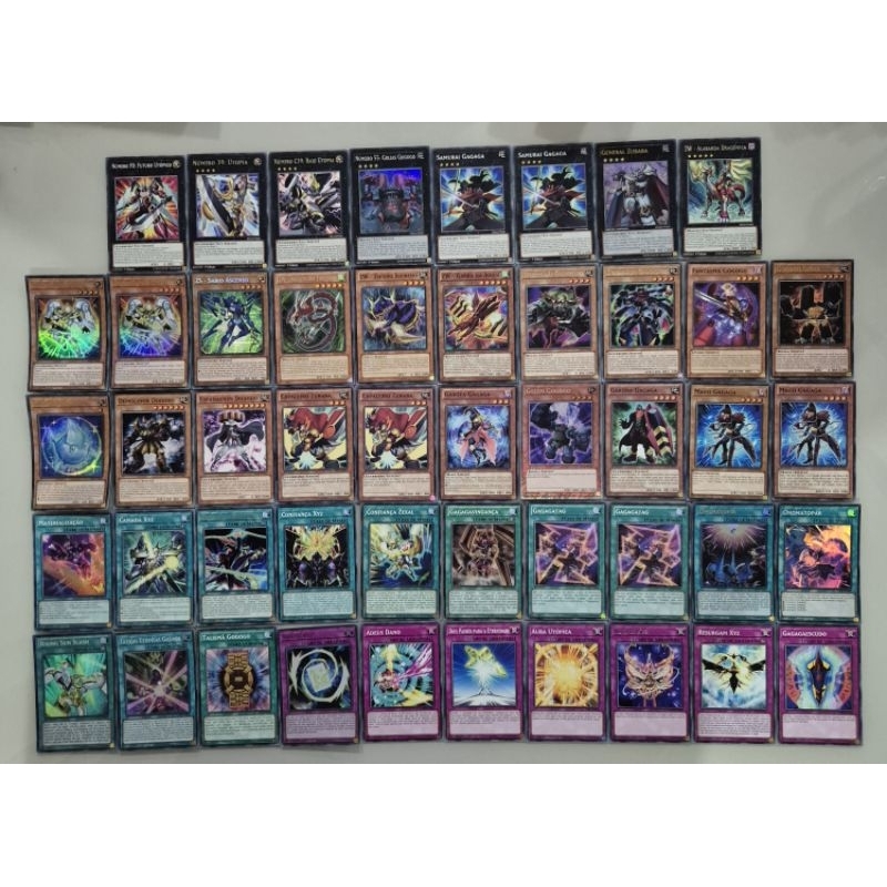 Deck Set Cartas Utopia / monstros Gagos - Yu-Gi-Oh / Yugioh - Cartas Originais KONAMI